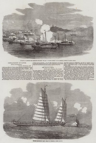 Conflagración en Cantón de Edwin Weedon